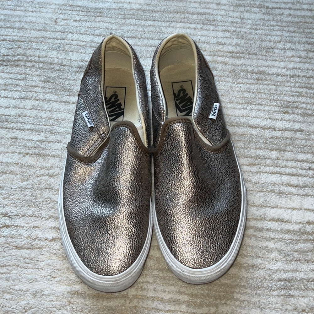 Gold vans